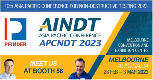 APCNDT 2023 年大会：PFINDER 展览
