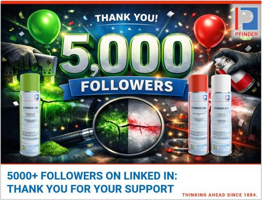 PFINDER NDT: 5000+ followers on LinkedIn