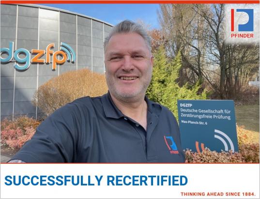 Level 3 recertification successfully passed
