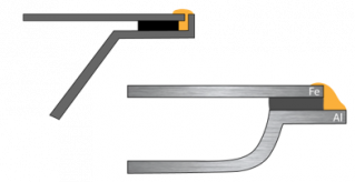 Damaged and corroded underbody