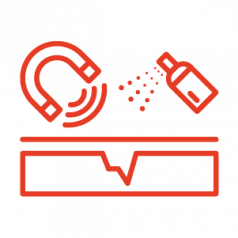 Pruebas magnéticas y de penetración